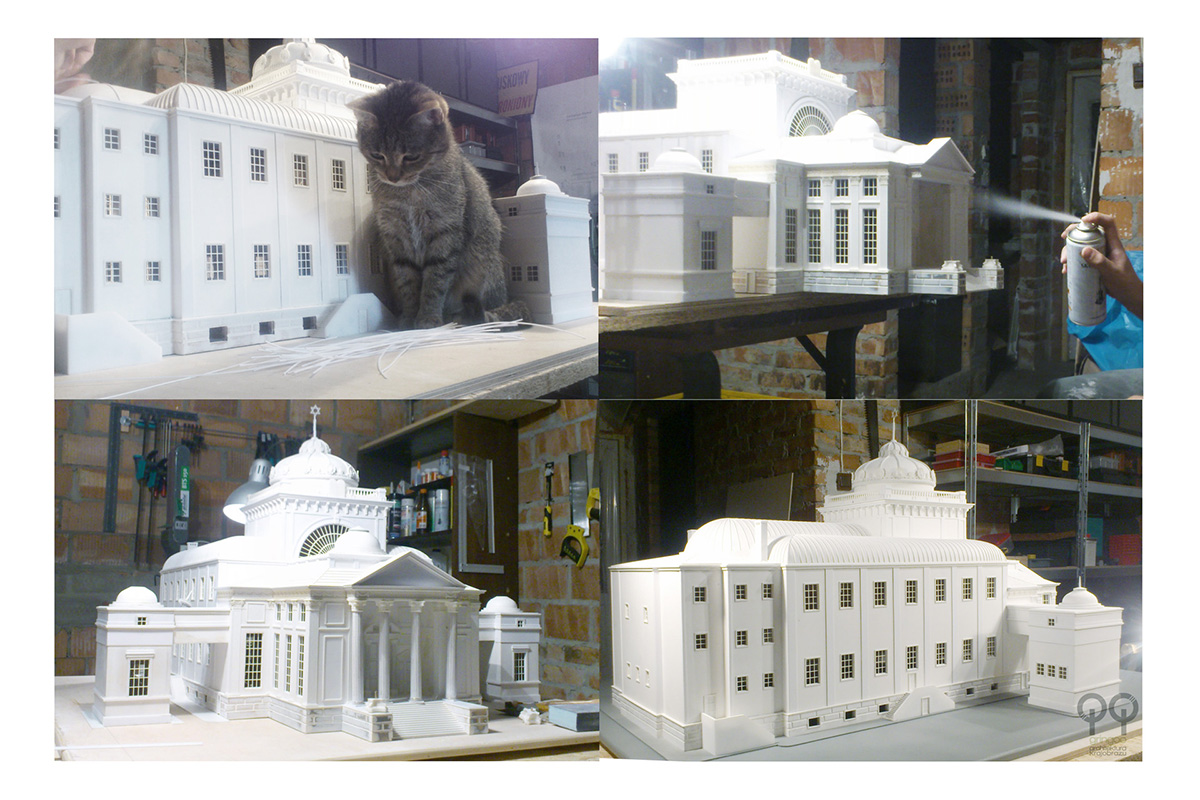Model Synagogi Wielkiej