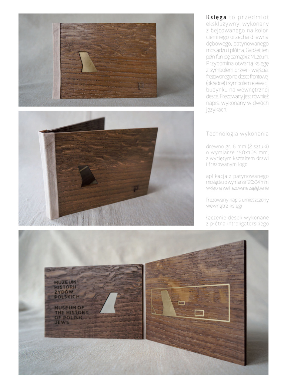 gadżety promujące muzeum polin