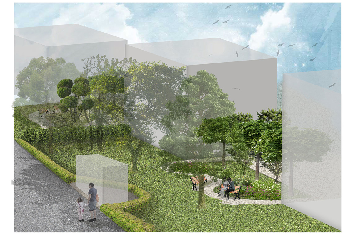 wizualizacja zagospodarowania terenu