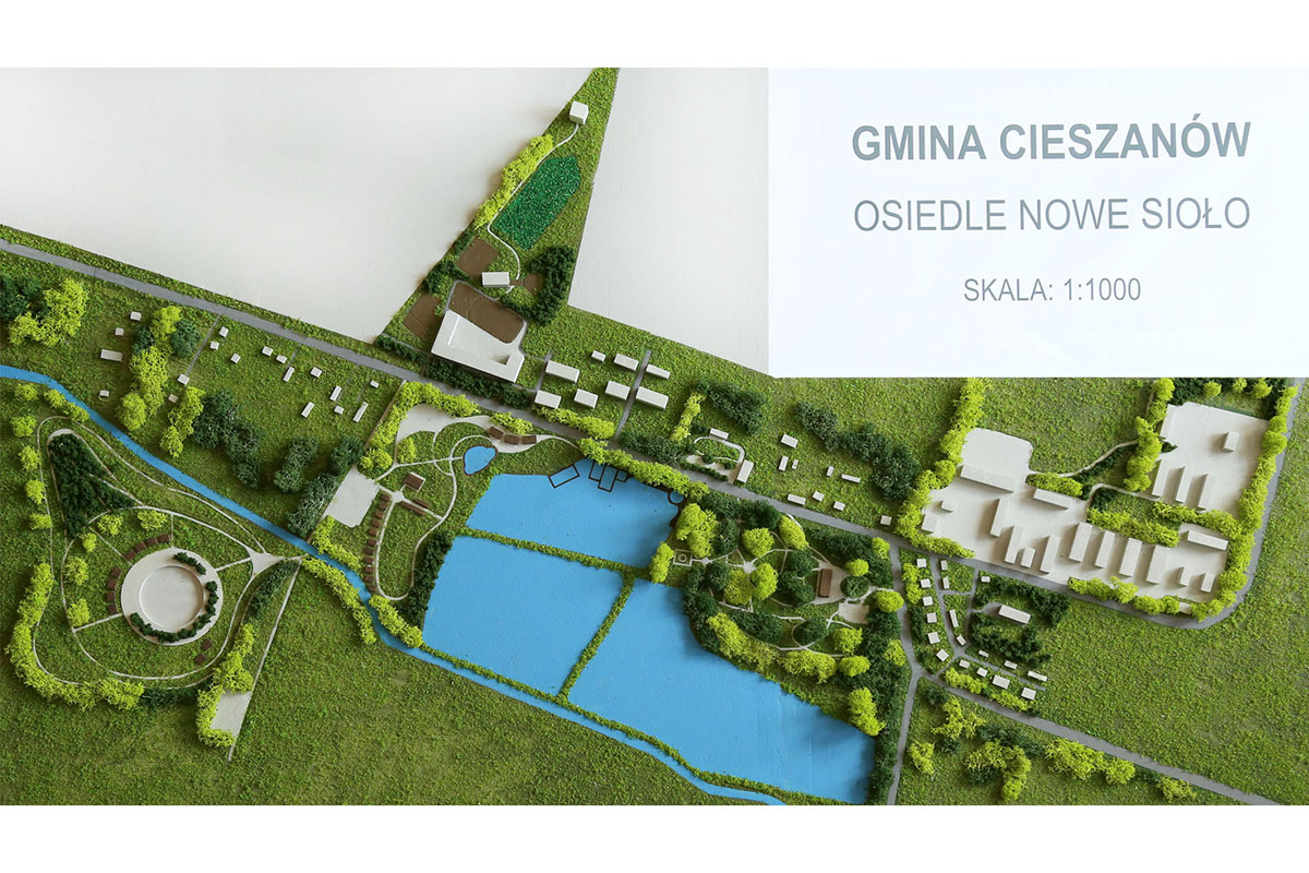 Makieta rewitalizacji przestrzeni publicznych