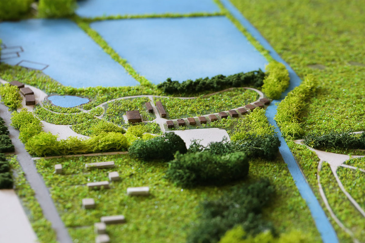 Makieta rewitalizacji przestrzeni publicznych