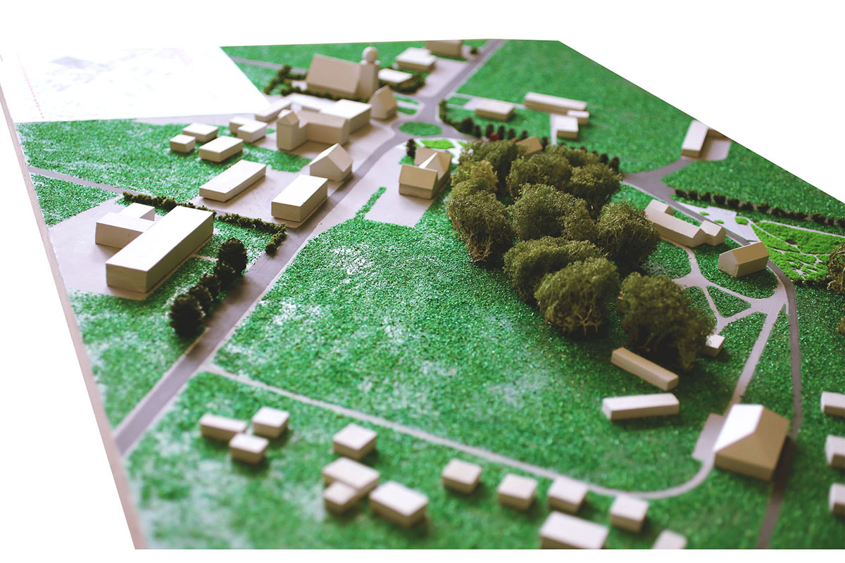 Makieta rewitalizacji przestrzeni publicznych