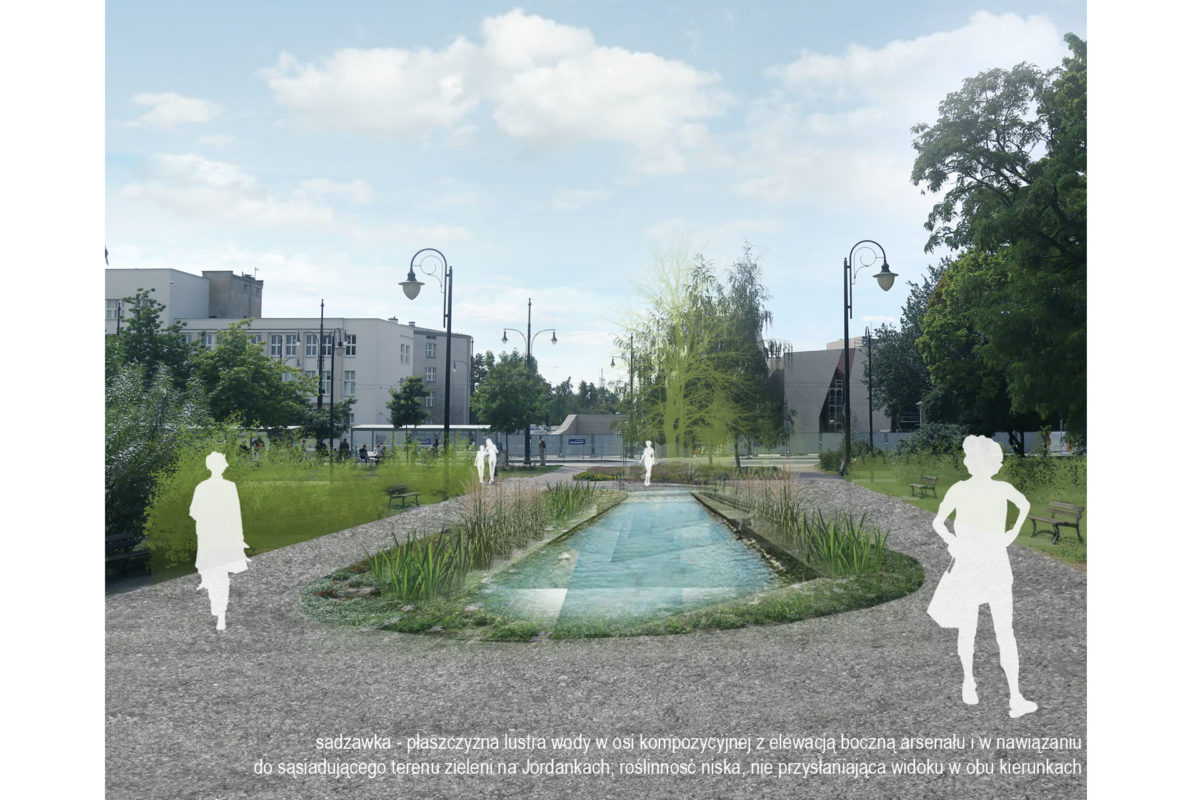 Zagospodarowanie terenów zieleni w otoczeniu Muzeum