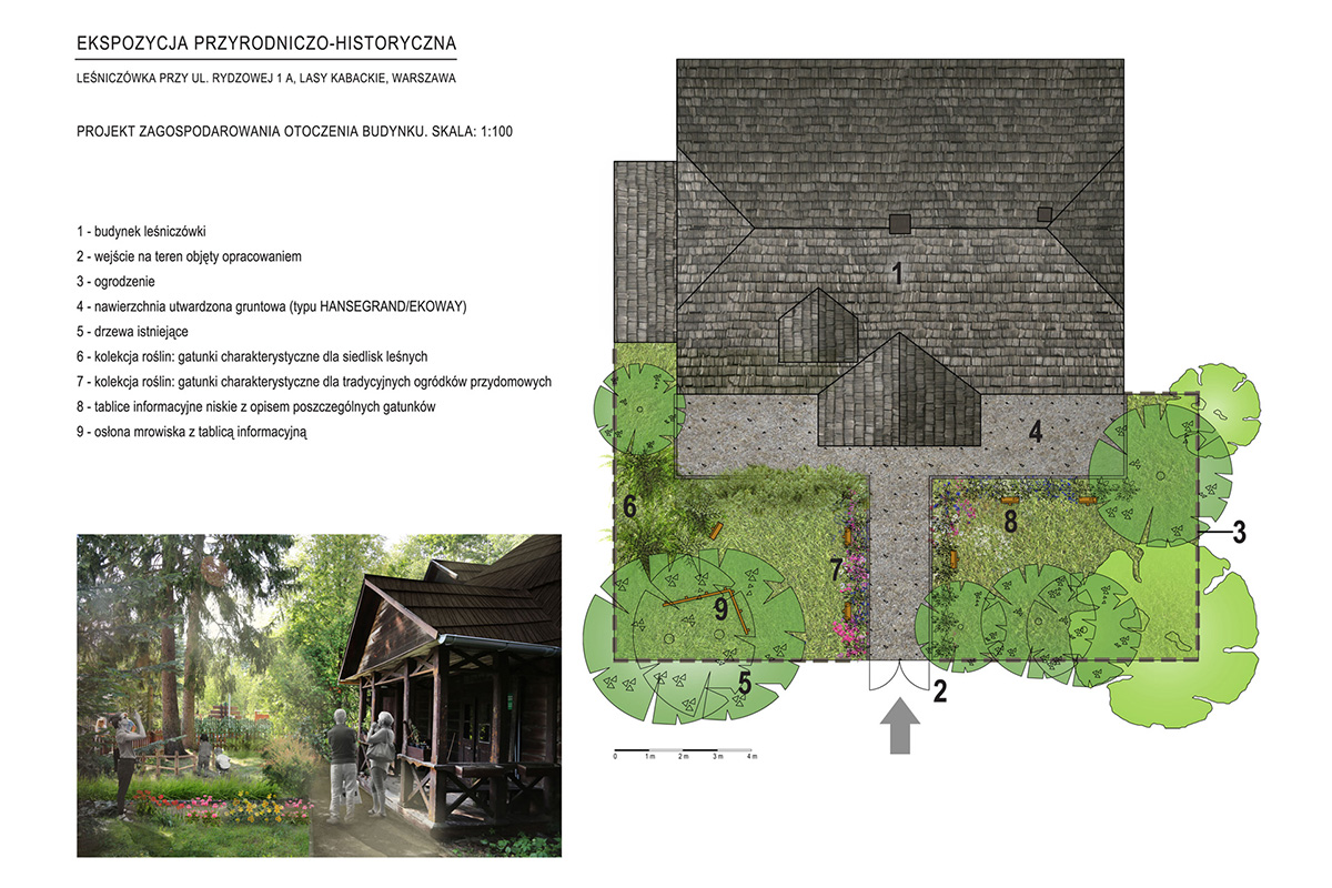 Projekt zagospodarowania otoczenia budynku